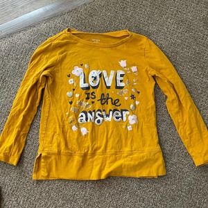 Carter's Love is the Answer Tee, 8, VGUC